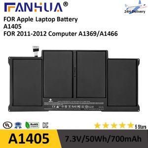 Batteries Fanhua 7.3V 7200mAh A1405 Batterie d'ordinateur portable pour Apple MacBook Air 13 