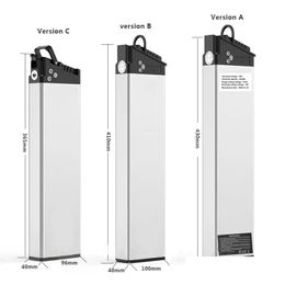 Batteries Batterie de vélo électrique pliante 48V 10Ah 12Ah 13.6Ah 17Ah 36V 7.5Ah 250W 350W 500W avec chargeur 54.6V 2A livraison directe Electro Ot5Xp