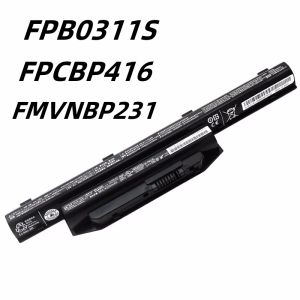 Batteries FPB0311S FPCBP416 FMVNBP231 10.8V 49Wh Batterie pour ordinateur portable pour Fujitsu Lifebook A544 AH564 E733 / E734 / E743