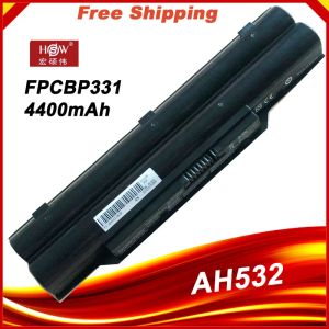 Batteries FPCBP331 Batterie d'ordinateur portable pour Fujitsu Lifebook A532 AH512 AH532 AH532 / GFX FPCBP331 FMVNBP213 FPCBP347AP