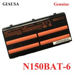 Batteries authentiques Batterie d'ordinateur portable N150BAT6 pour Clevo N150BAT6 N170SD N150SD N151SD N155S 687N150S4292