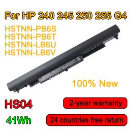 Batteries HS04 HS03 Batterie d'ordinateur portable pour HP 240 245 250 255 G4 Série HSTNNLB6U HSTNNLB6V HSTNNPB6S 807611831 807957001