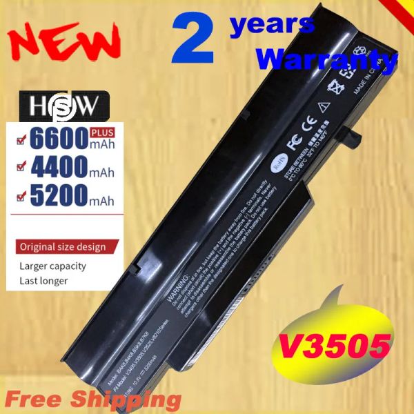 Baterías HSW 5200mAh batería laptop para Fujitsu V3405 V3505 V3525 V8210 BTPC0K8 BTPB7K8 BTPB8K8 BTPBAK8 BTPB4K8 TPB5K RESPUESTO