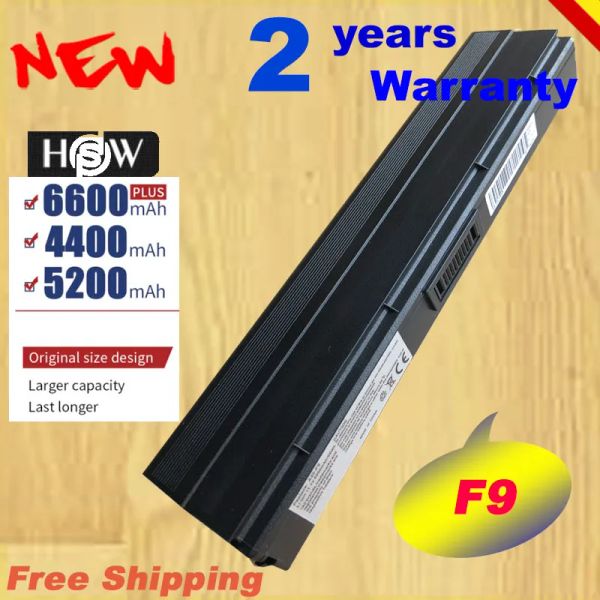 Batteries HSW ordinateur portable Batters A31F9 A32F9 F9J A32F9 pour ASUS F6E F6A F6K F6K54SSL Z53 F6 F9DC F9E F9F Fast Shpping