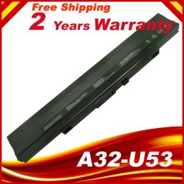 Batterijen HSW -laptop batterij voor ASUS U33J U35F U35J U43F U43J U45J U52 U52F U53FA31U53 A32U53 A41U53 A42U53