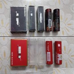 Batteries Imr 18650 Batterie 3000Mah 40A 3500Mah 35A Capacité 3.7V Drain rechargeable Lithium Plat Top Vapeur Cellules Drop Livraison Electr Otpkx