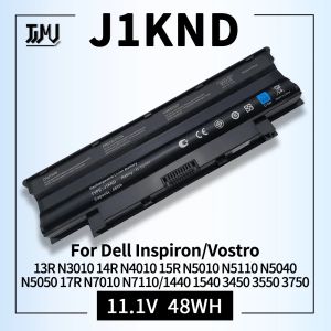 Batteries J1KNnd Batterie pour ordinateur portable pour Dell Inspiron 13R N3010 N3110 14R N4010 N4050 15R N5010 N5110 N5030 17R N7010 N7110 4T7JN W7H3N 04YRJH