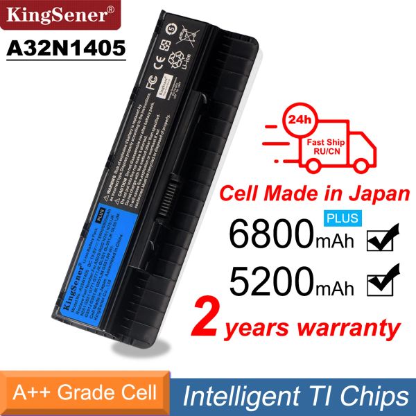 Batteries Kingsener A32N1405 Batterie pour ordinateur portable pour ASUS ROG N551 N751 N751JK G551 G771 G771JK GL551 GL551JK GL551JM G551J G551JK G551M G551JW