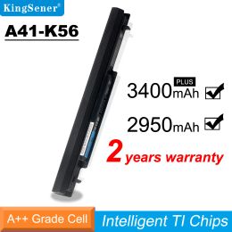 Batterijen Kingsener A41K56 Laptopbatterij voor ASUS A56 A46 K56 K56C K56CA K56CM K46 K46C K46CA K46CM S56 S46C A31K56 A32K56 A42K56