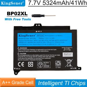 Batterijen Kingsener BP02XL Laptop Batterij voor HP Pavilion PC 15 15AU 849909850 849569421 TPNQ172 TPNQ175 HSTNNLB7H BP02041XL 5324MAH