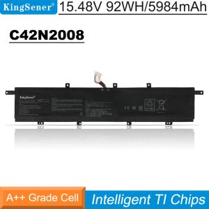 Batteries Kingsener C42N2008 Batterie d'ordinateur portable pour Asus ZenBook Pro Duo 15 OLED UX582 UX582LR Série XS74T UX582LRH2002TS H2003R LRXS74T