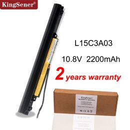 Batterijen Kingsener L15L3A03 L15C3A03 Laptopbatterij voor Lenovo IdeaPad 11014AST 11014iBR 11015ACL 11015AST 11015IBR 10.8V 2200MAH