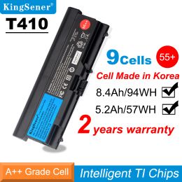 Batterijen Kingsener Laptop Batterij voor Lenovo ThinkPad T410 T510 T420 E40 E50 L410 L420 L510 L512 L520 SL410 SL510 W510 T520 W520