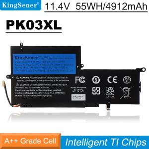 Batterijen Kingsener PK03XL -laptopbatterij voor HP Spectre Pro X360 13 G1 -serie M2Q55PA M4Z17PA HSTNNDB6S 6789116005 11.4V 56WH