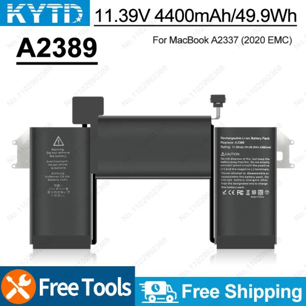 Batteries KYTD A2389 Batterie d'ordinateur portable pour Apple MacBook Air 13 