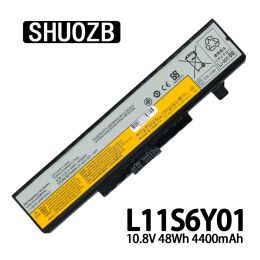 Batteries L11S6Y01 Nouvelle batterie d'ordinateur portable pour Lenovo 6 Cellules Y480 Y580 G400 G480 G500 G700 G580 Z380 Z580AM V480 L11M6Y01 L11N6R01 L11L6Y01