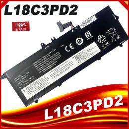Batterijen L18M3PD1 L18C3PD2 LAPTOPBATTERING VOOR LENOVO DATEPAD T14S T490S T495S SERIE L18C3PD1 L18L3PD1 L18M3PD2 02DL013 02DL01