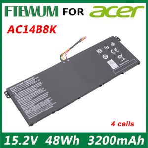 Baterías portátiles portátiles batería de computadora AC14B8K 48WH para Acer Aspire CB3111 CB5311 ES1511 ES1512 ES1520 S1521 ES1531 ES1731
