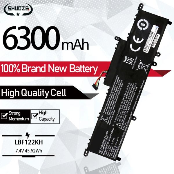 Batteries LBF122KH Batterie pour ordinateur portable pour LG XNOTE P210 P220 P330 Tablet Notebook P210G.AE21G P210GE25K P210GE2PK 6300mAH 46.62Wh