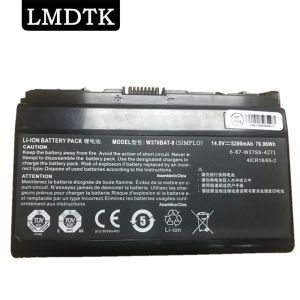 Batterijen LMDTK NIEUW W370BAT8 687W37SS427 LAPTOPBATTERING VOOR CLEVO W370ET W350ST W350ETQ W370SK K590S K650C K750S W35XSS SAGER NP6350