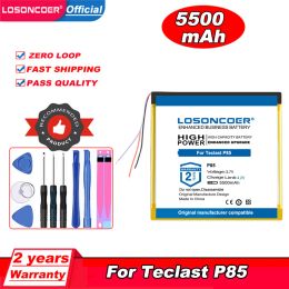 Batteries Losoncoer 5500mAh pour Teclast P85 Tablet PC 3 Batterie de fil