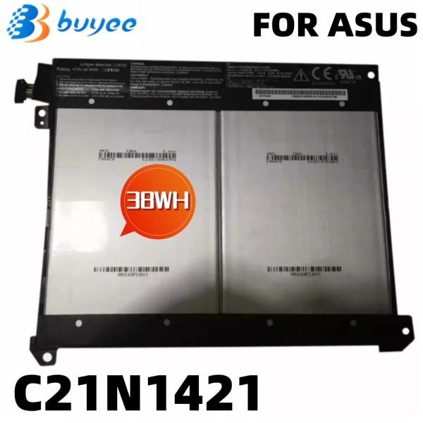 Baterías nuevas 7.6V 38WH C21N1421 Batería de laptop para el libro de transformador ASUS T300CHI Tablet C21N1418