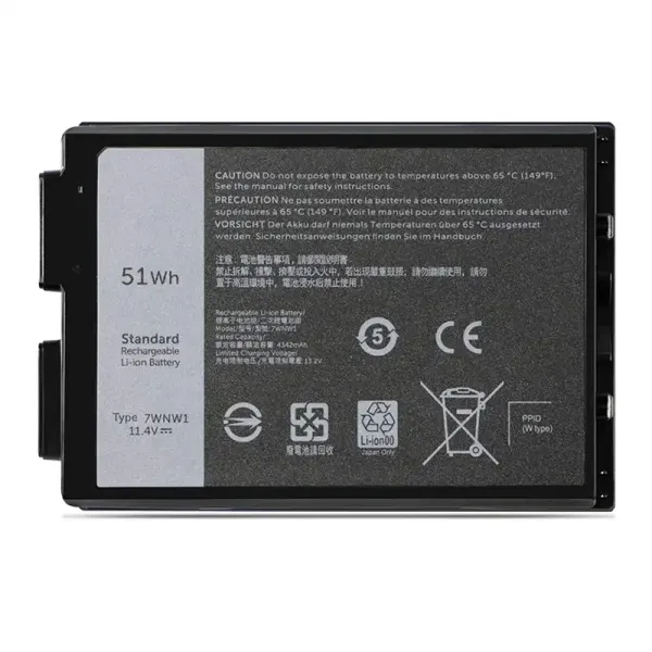 Batteries Nouvelles batterie d'ordinateur portable 7WNW1 DMF8C pour Dell Latitude 5420 5424 7424 P85G001 P85G P86G00