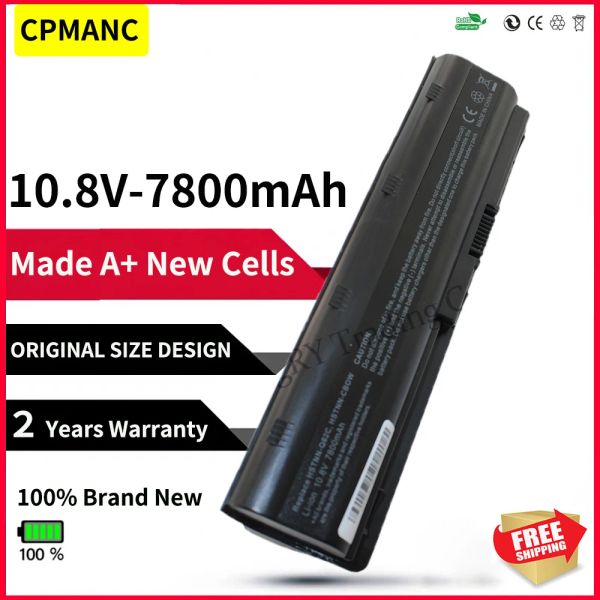 Batteries NOUVEAU 9CELLS Batterie d'ordinateur portable pour HP Pavilion G4 G6 G7 CQ32 CQ42 CQ62 CQ72 DM4 HSTNNCBOX HSTNNQ60C HSTNNNCB0W MU06 MU09 G32 G42 G6