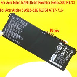 Batteries Nouvelles AC14B8K AC14B3K pour Acer Nitro 5 AN51551 Predator Helios 300 N17C1 pour Acer Aspire 5 A51551G N17C4 ES1572 Batterie pour ordinateur portable