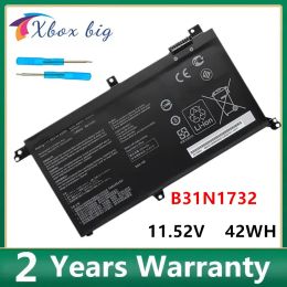 Batterijen NIEUW B31N1732 B31BI9H LAPTOPBATTERING VOOR ASUS VIVOBOOK S430UAEB015T S4300F S14 S430FAEB021T MARS15 VX60G 11.52V 42WH 42WH