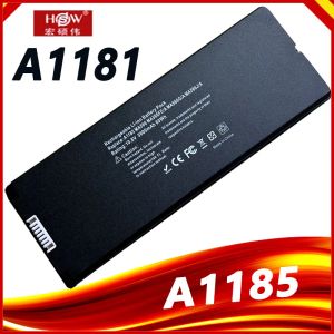 Batteries Nouvelles batteries pour ordinateur portable noir pour Apple MacBook A1181 A1185 MA561 MA566