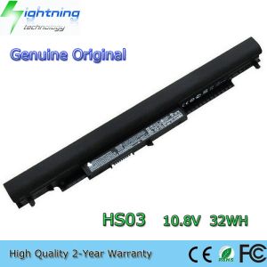 Batterijen Nieuwe echte originele HS03 10.8V 32WH laptopbatterij voor HP 807956001 807957001 807612421 807611221 240 HS04