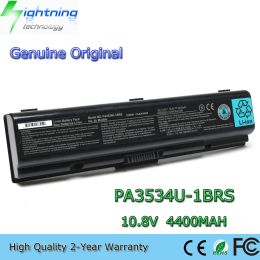 Batterijen Nieuwe echte originele PA3534U1BRS 10.8V 4400MAH LAPTOP -batterij voor Toshiba Satellite A200 A205 A210 A215 A300 L455