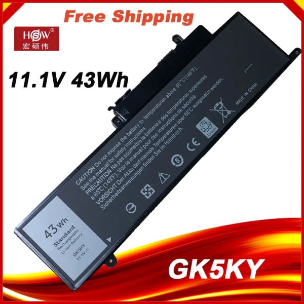 Batteries Nouvelles batteries GK5KY pour ordinateur portable pour Dell Inspiron 13 