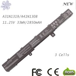 Batterijen Nieuwe laptopbatterij voor ASUS A41N1308 A31N1319 A41 X451 X451C X451CA X551 X551C X551CA X551M X551MA A31LJ91 D550 D550M