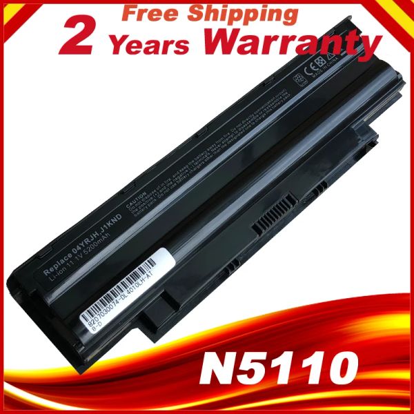 Batteries Nouvelles batteries pour ordinateur portable pour Dell Inspiron 3420 3520 15R 17R 14R 13R N5110 N5010 N4110 N4010 N7110 N3010 M5110 M4110 M501 M503 GRATUIT