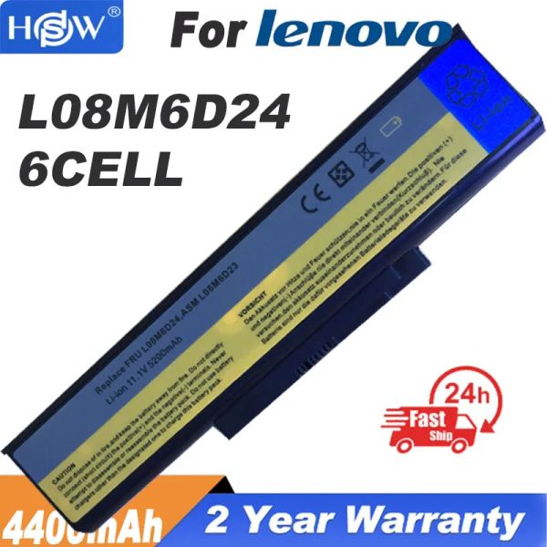 Batteries Nouvelles batteries pour ordinateur portable pour Lenovo IBM L08M6D23 L08M6D24 E43 E43A E43G E43L K43 K43A K43G K43P K43S