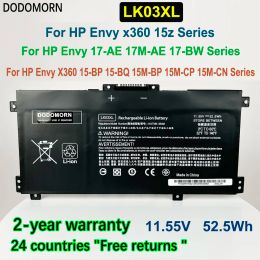 Batterijen Nieuwe LK03XL 11.55V Laptop Batterij voor HP Envy X360 15Z 15BP 15BQ 15MBP 15MCP 15MCN 17AE 17MAE 17BW Series L09281855