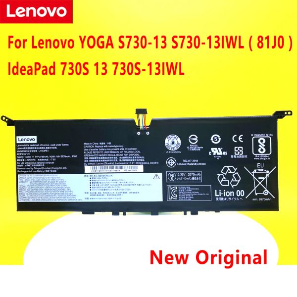 Baterías Nuevo L17C4PE1 original para Lenovo Yoga S73013 S73013IWL (81J0) IdeaPad 730s 13 730S13IWL Batería de laptop L17M4PE1 L17S4PE1