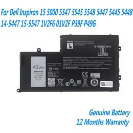 Batterijen Nieuwe TRHFF -laptopbatterij voor Dell Inspiron 15 5000 5547 5545 5548 5447 5445 5448 145447 155547 1V2F6 01V2F P39F P49G 11.1V 11.1v