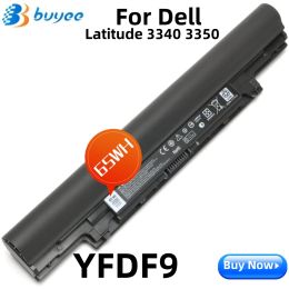 Batterijen Nieuwe YFDF9 65WH Laptop Batterij voor Dell Latitude 13 Education 3340 3350 Series Notebook 3NG29 5MTD8 HGJW8 H4PJP 6CELL 5800MAH