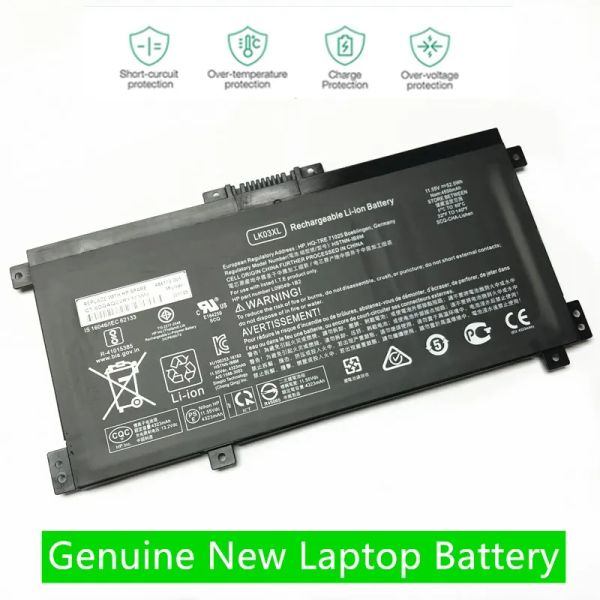 Batteries Onevan New LK03XL Batterne d'ordinateur portable pour HP ENVY 15 X360 15BP 15CN TPNW127 W128 W129 W132 HSTNNLB7U HSTNNUB7I HSTNNIB8M LB8J