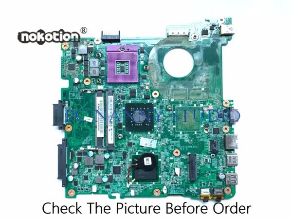 Baterías Pcnanny para Acer Aspire 4333 4733z Ehines D528 D728 Laptop Motherboard MBNBG06002 DA0ZQ5MB6D0 DDR3 Notebook Probado