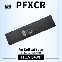 Batteries PFXCR F38HT G0G2M T19VW 3RNFD V8XN3 34GKR Remplacement de la batterie pour ordinateur portable pour Dell Latitude E7420 E7440 E7450 Ultrabook 7000 Series