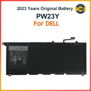 Batteries PW23Y Remplacement Nouveau ordinateur portable Batterie pour Dell XPS 13 9360 RNP72 TP1GT P54G 7.6V 60Wh