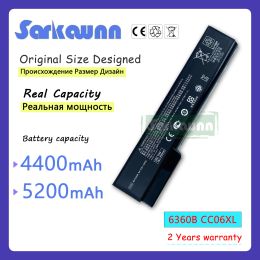 Batteries Sarkawnn 6Cells 6360B Batterie d'ordinateur portable pour HP HP EliteBook 8460p 8460W 8560p HP Probook 6360B 6560B 6565B Série 6465B 6560B