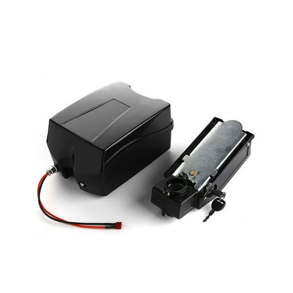 Baterías Caja de tija de sillín Bicicleta eléctrica Ion de litio 48V 20Ah Batería para Bafang 750W 1000W Motor con cargador BMS Drop Delivery Electron Dhtbm