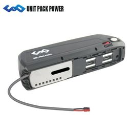 Baterías enviadas desde EE. UU. Hailong Battery Batería de bicicleta eléctrica de 48 V 16 Ah con batería Panasonic Cell Ebike para motor de 750 W 1000 W