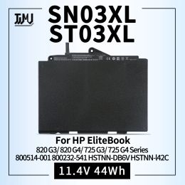 Baterías SN03XL ST03XL Batería de laptop para HP EliteBook 820 G3 820 G4 725 G3 725 G4 Serie 800514001 800232541 800232241 800232271