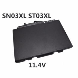 Batteries SN03XL ST03XL Batterie pour ordinateur portable pour HP EliteBook 820 G3 G4 725 G3